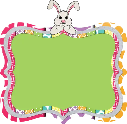 Cute Bunny Frame for Kids