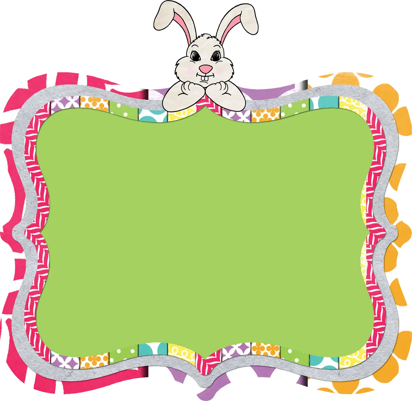 Cute Bunny Frame for Kids