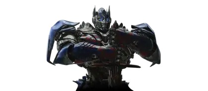 Optimus Prime in Action Pose