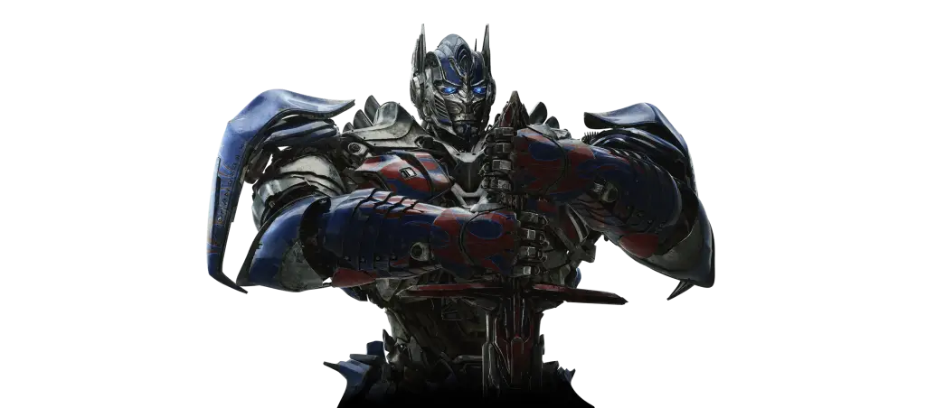 Optimus Prime in Action Pose