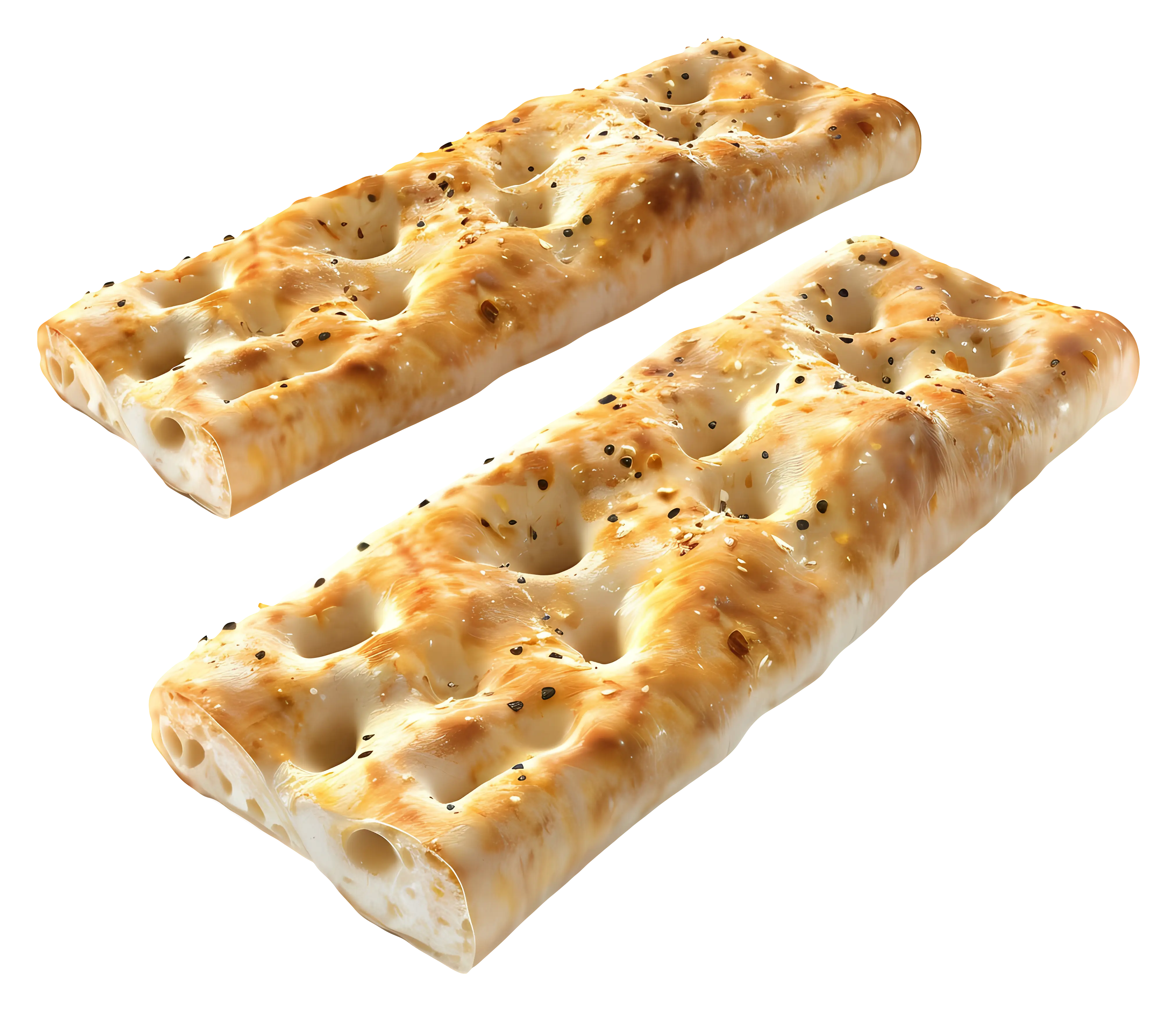 Crispy Flatbread with Seasoning