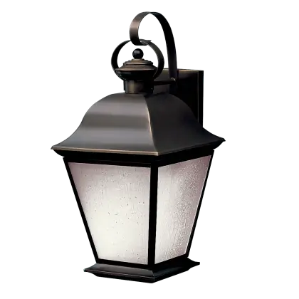 Bronze Wall Lantern for Outdoor Lighting