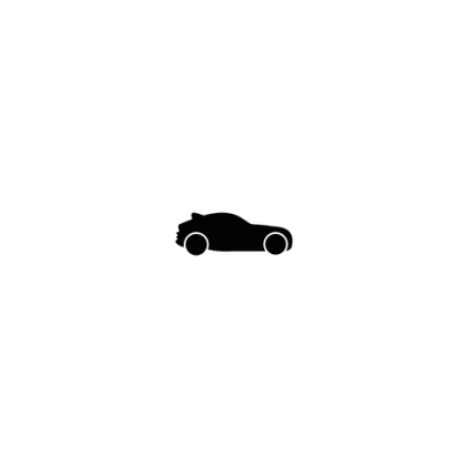 Minimalistic Car Silhouette Icon