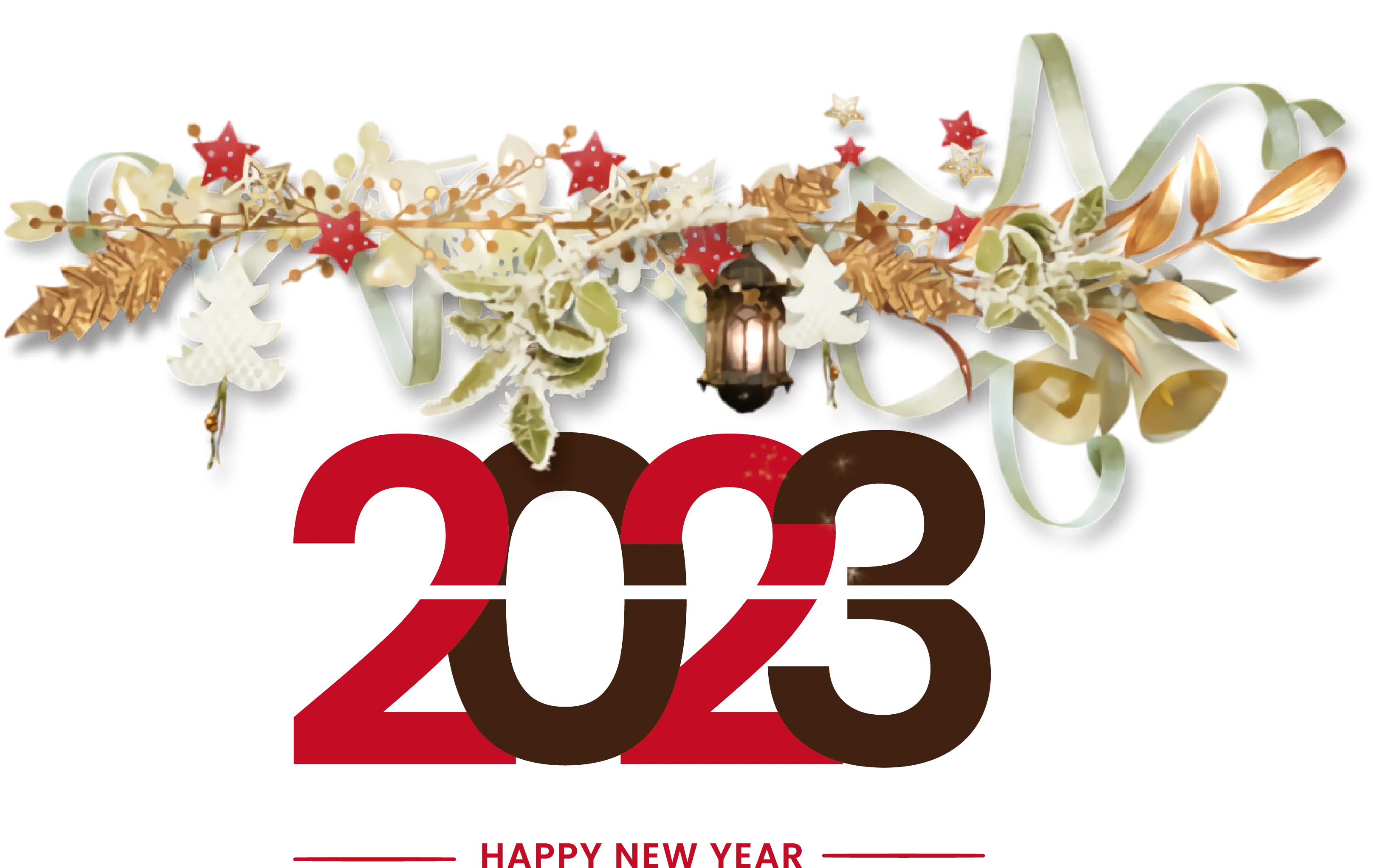 Festive 2023 Happy New Year Design