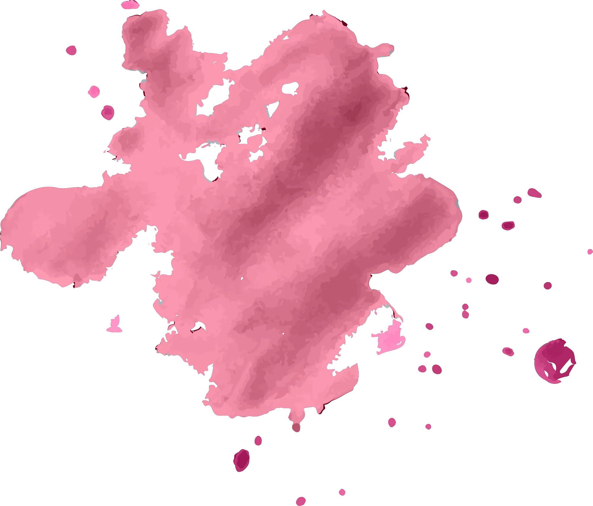 Pink Paint Splash for Creative Artwork