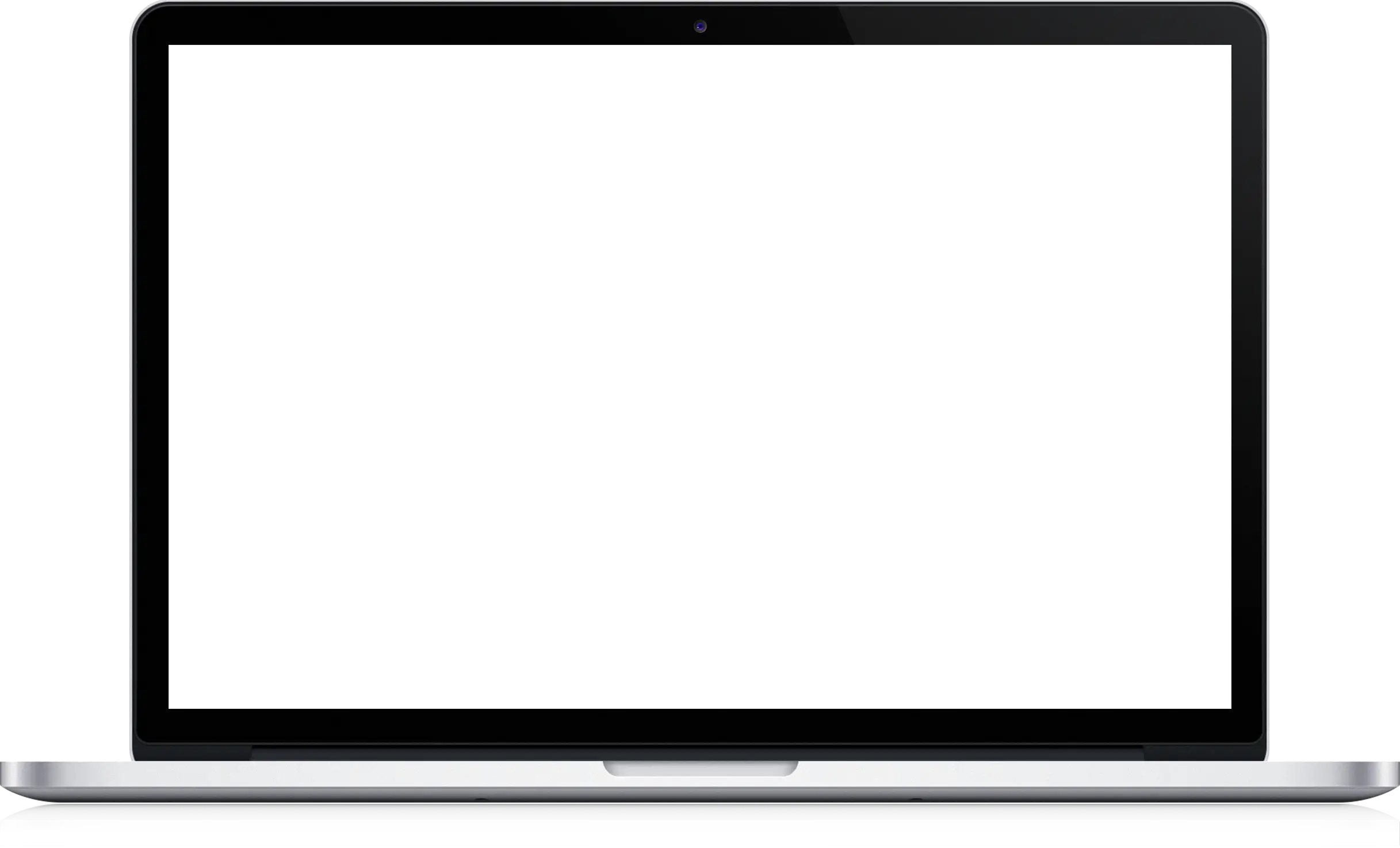 Modern Laptop with Transparent Screen