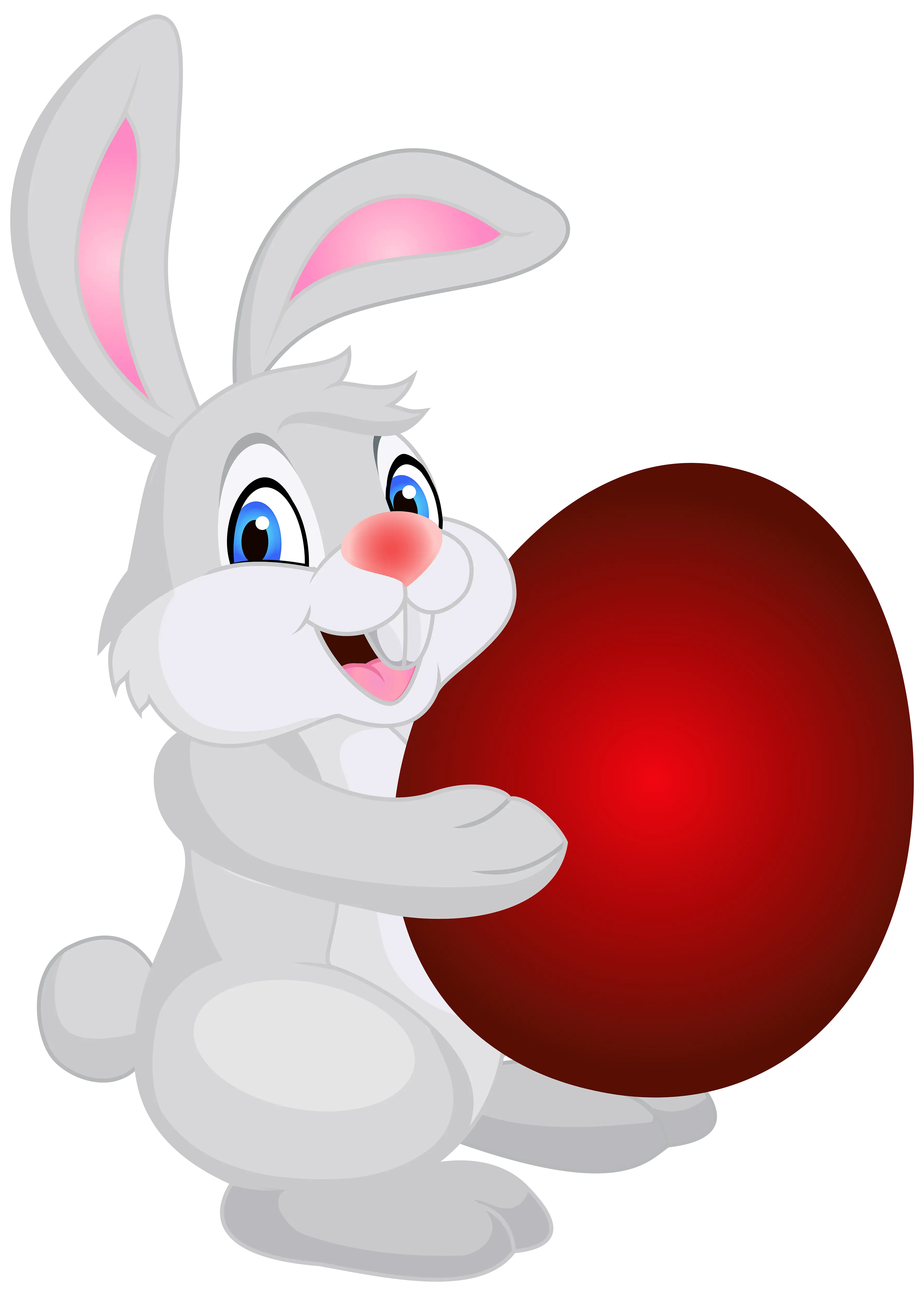 Easter Bunny with Red Egg