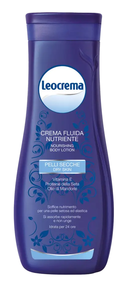 Blue Bottle of Body Lotion
