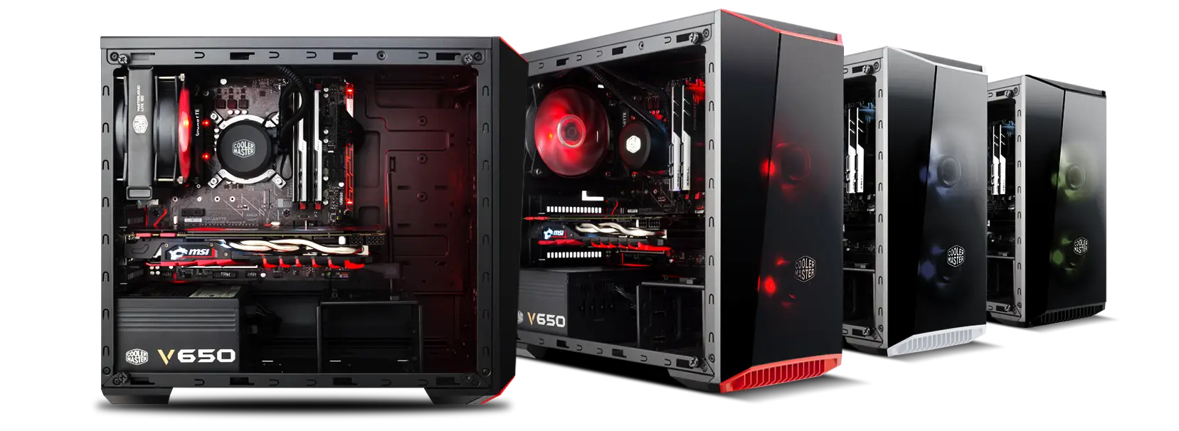 Custom Gaming PCs with RGB Lights