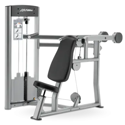 Silver and Black Exercise Machine