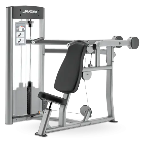 Silver and Black Exercise Machine