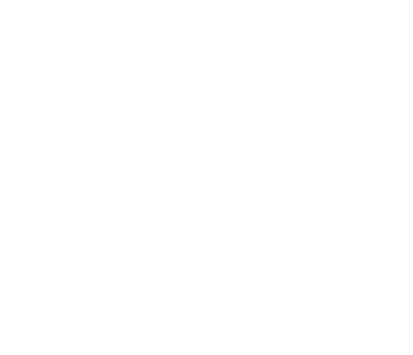 White Silhouette of a Bug Illustration