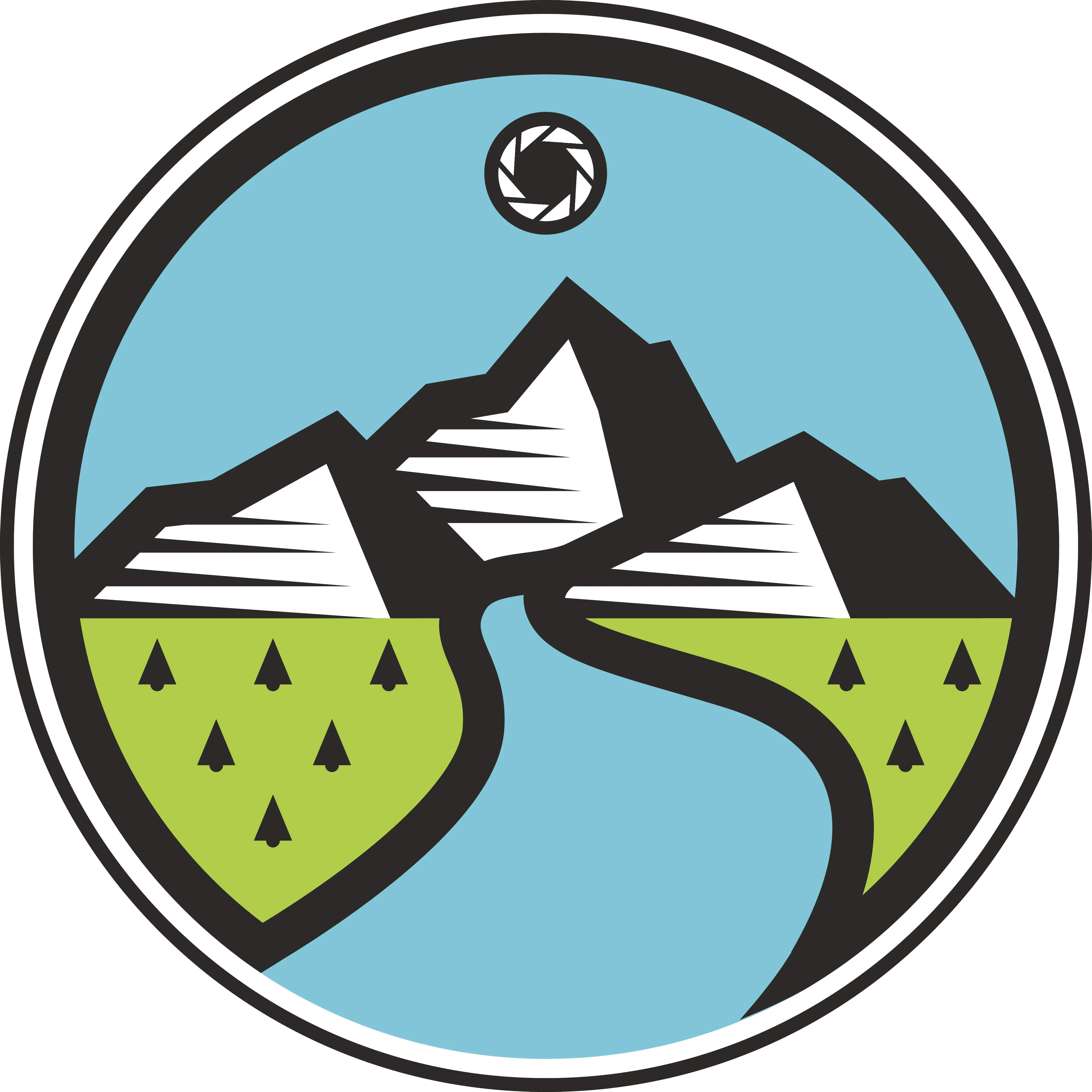 Mountain Landscape with River