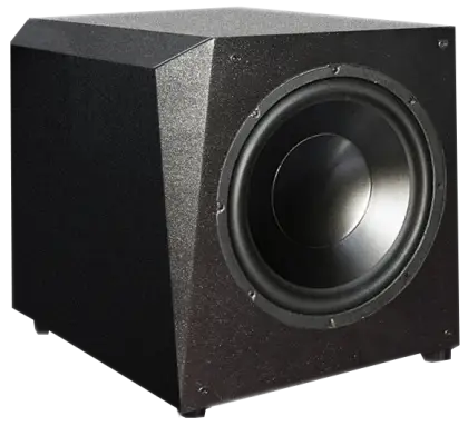 Modern Black Subwoofer Speaker