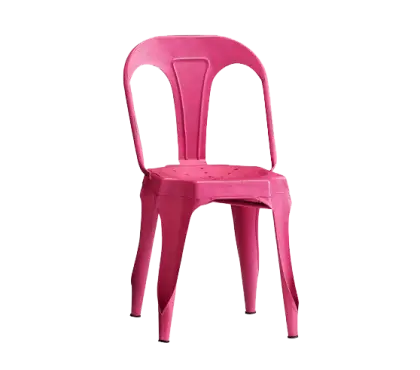 Pink Plastic Chair