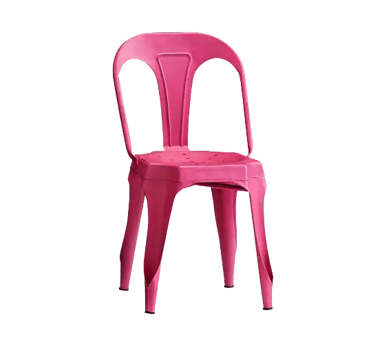 Pink Plastic Chair