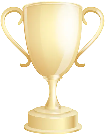 Golden Trophy Cup for Achievement