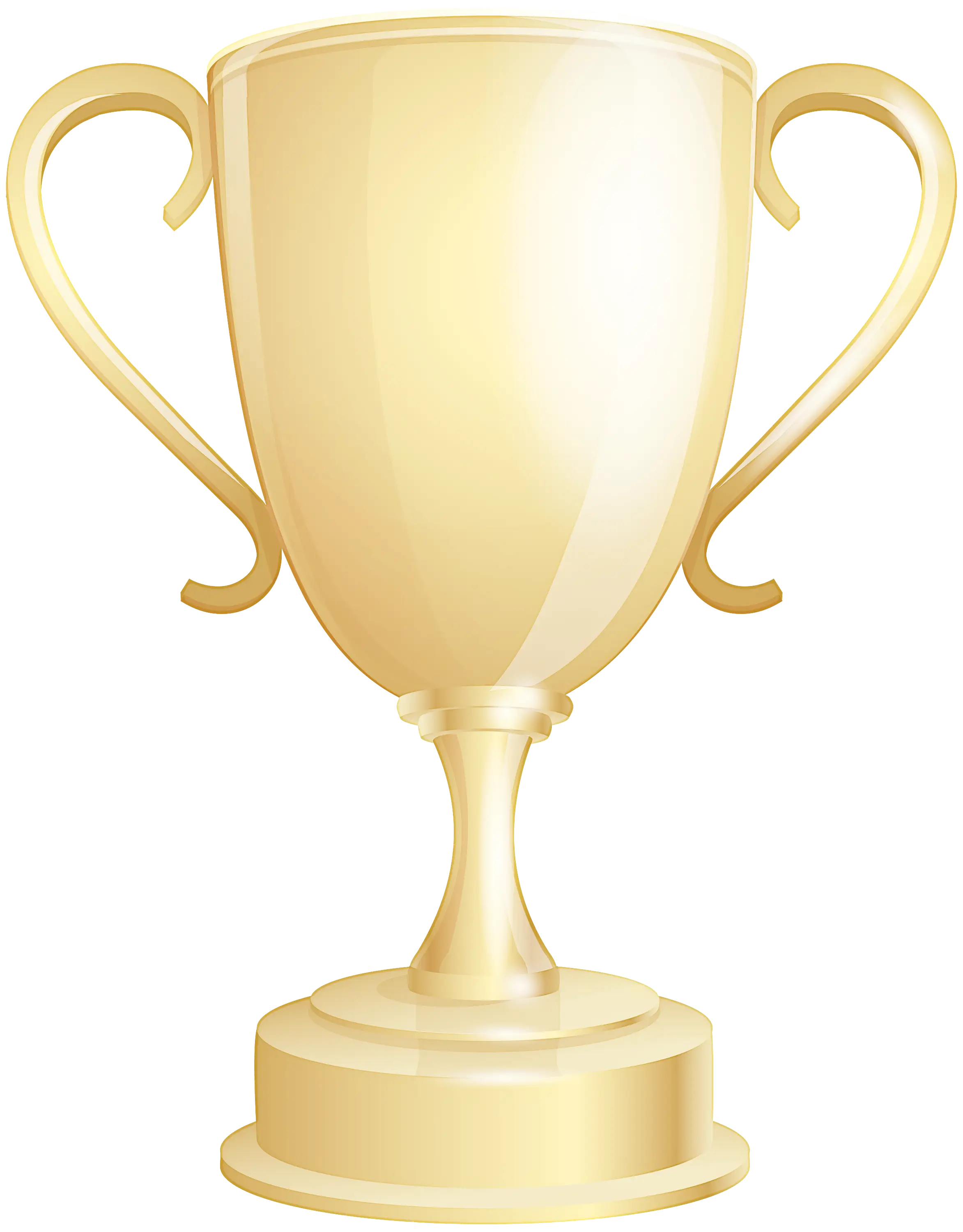 Golden Trophy Cup for Achievement
