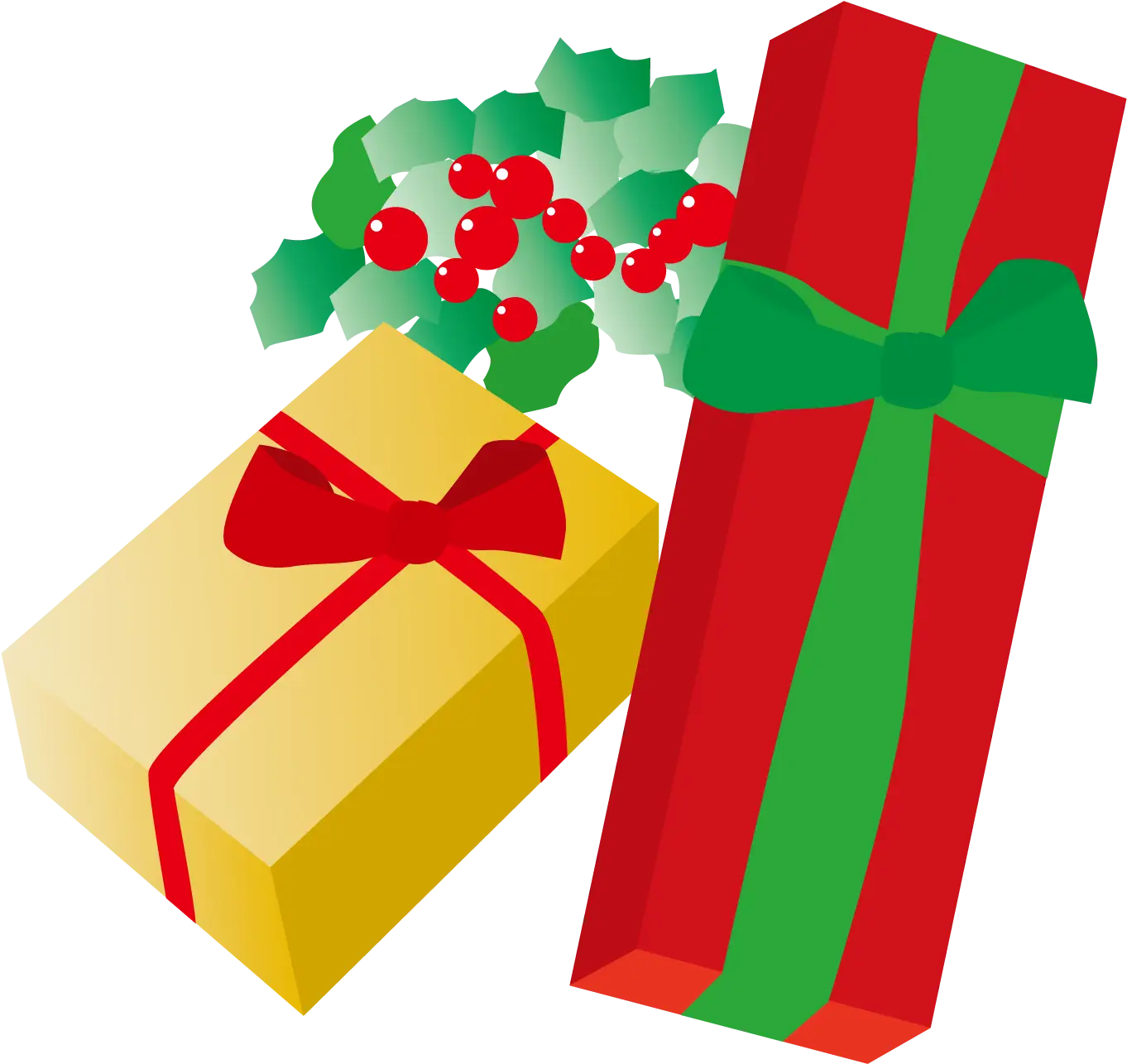 Christmas Gifts with Bows