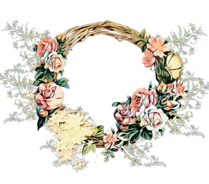 Floral Decorative Wreath
