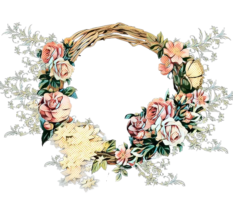 Floral Decorative Wreath