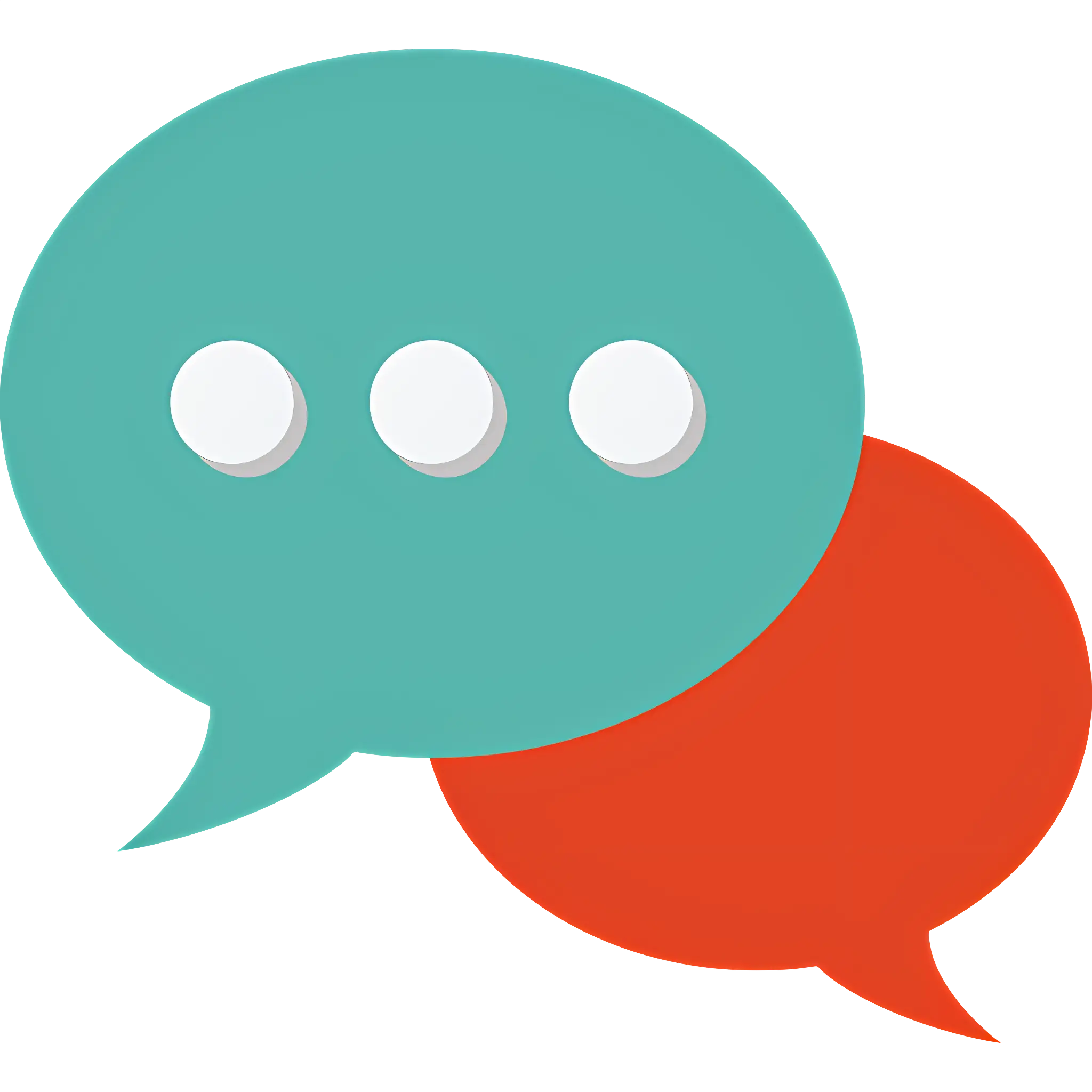 Speech Bubbles for Chat or Text Icon