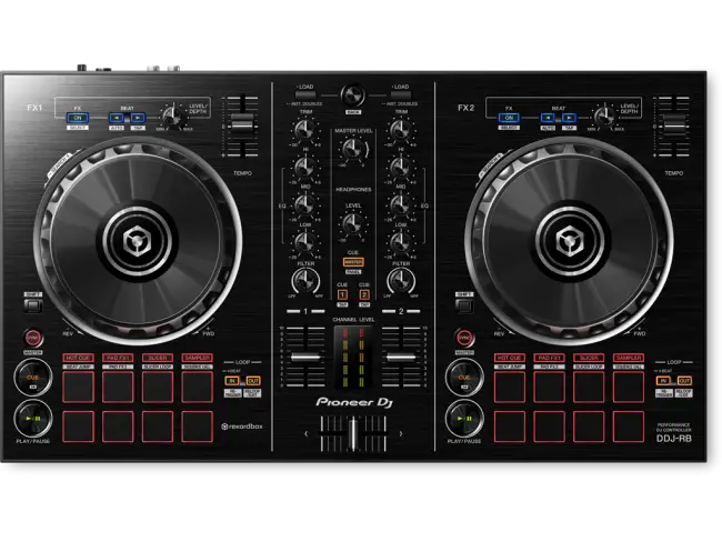 Advanced DJ Mixer Control Panel for Music Production