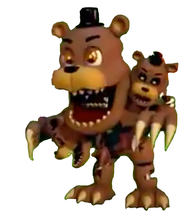 Bear Animatronic Character from Horror Game