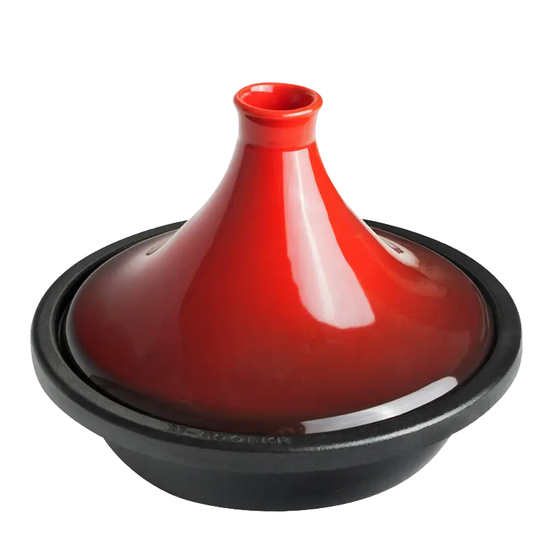 Red Ceramic Tagine Pot