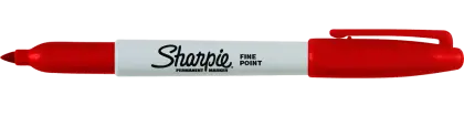 Bold Red Sharpie Marker for Writing