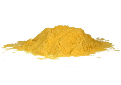 Pile of Yellow Powder for Culinary Use