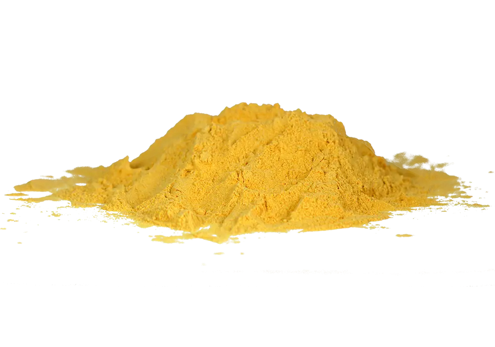 Pile of Yellow Powder for Culinary Use