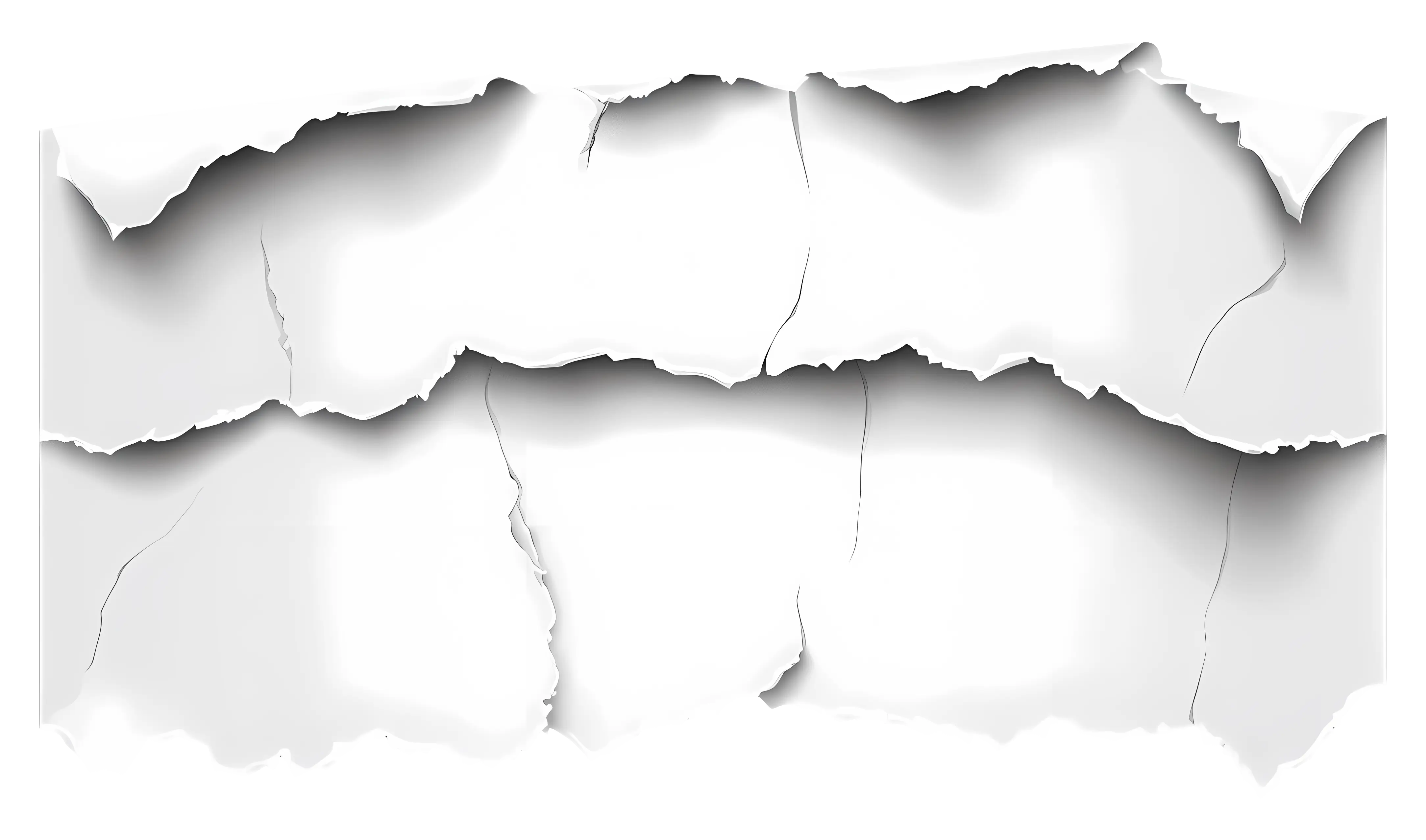 Ripped White Paper Background Design