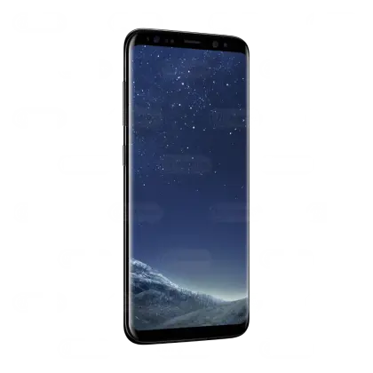 Modern Smartphone with Dark Screen