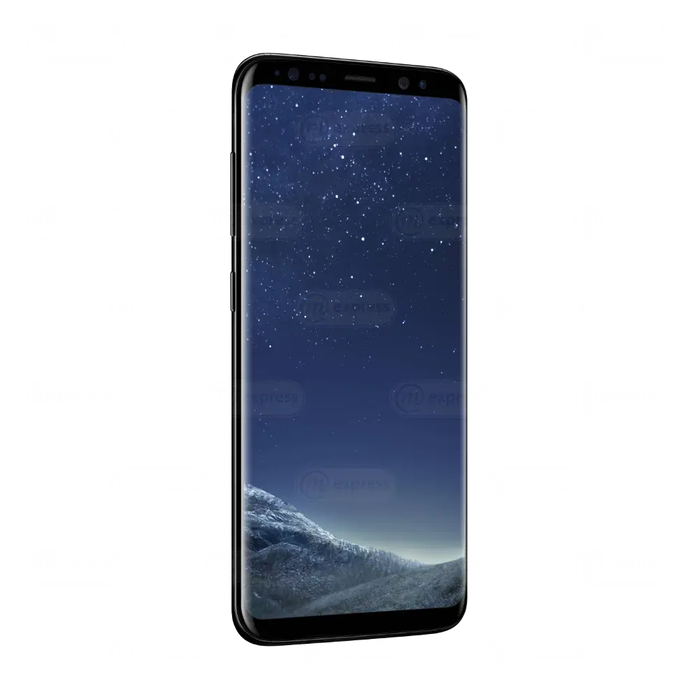 Modern Smartphone with Dark Screen