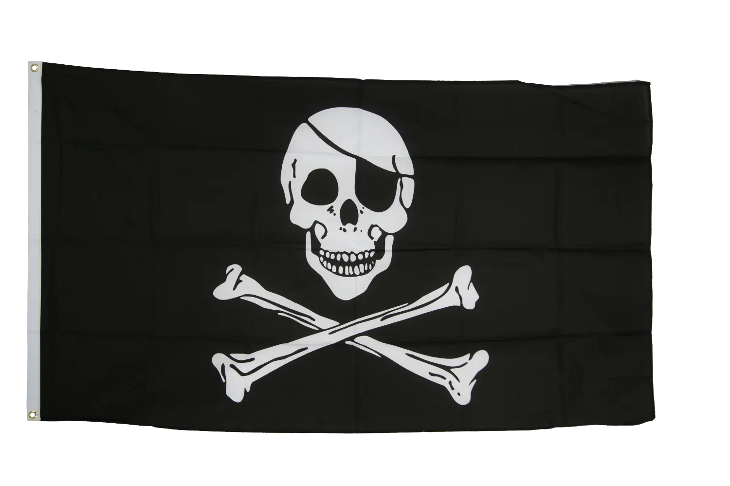 Classic Pirate Flag with Skull and Crossbones