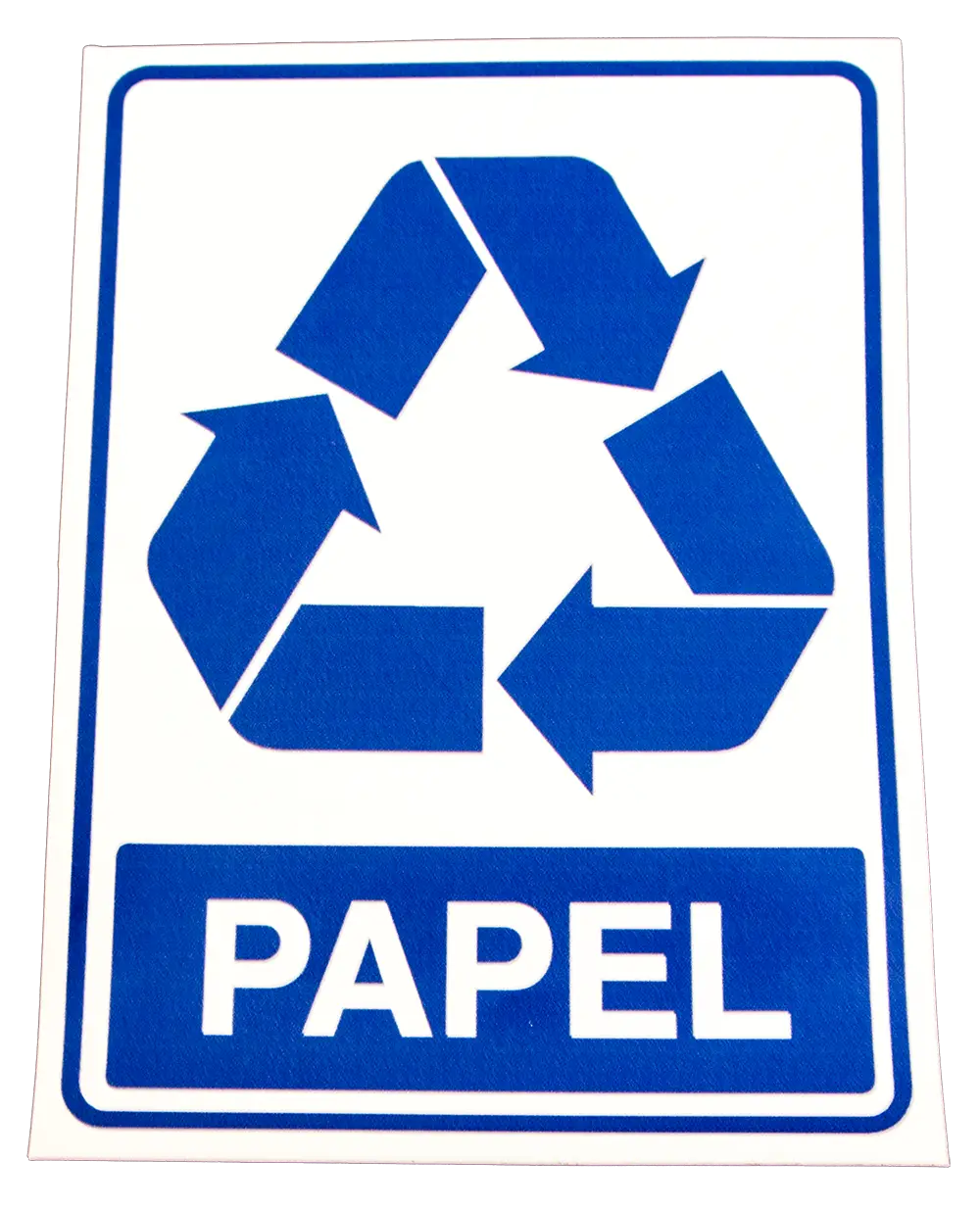 Paper Recycling Sign
