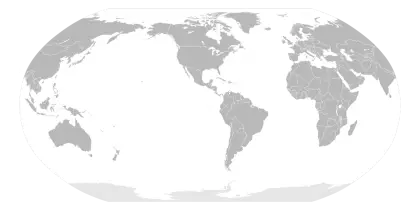 Gray World Map Illustration