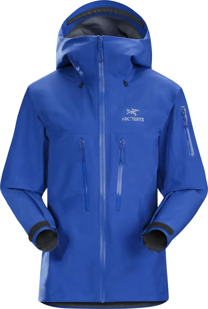 Blue Waterproof Jacket for Outdoor Activities