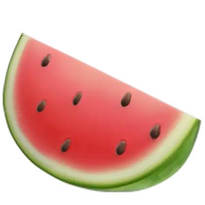 Juicy Watermelon Slice Illustration