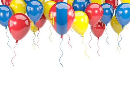 Colorful Party Balloons Decoration