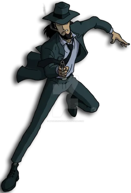Animated Character with Gun