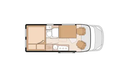 Camper Van Interior Layout Plan