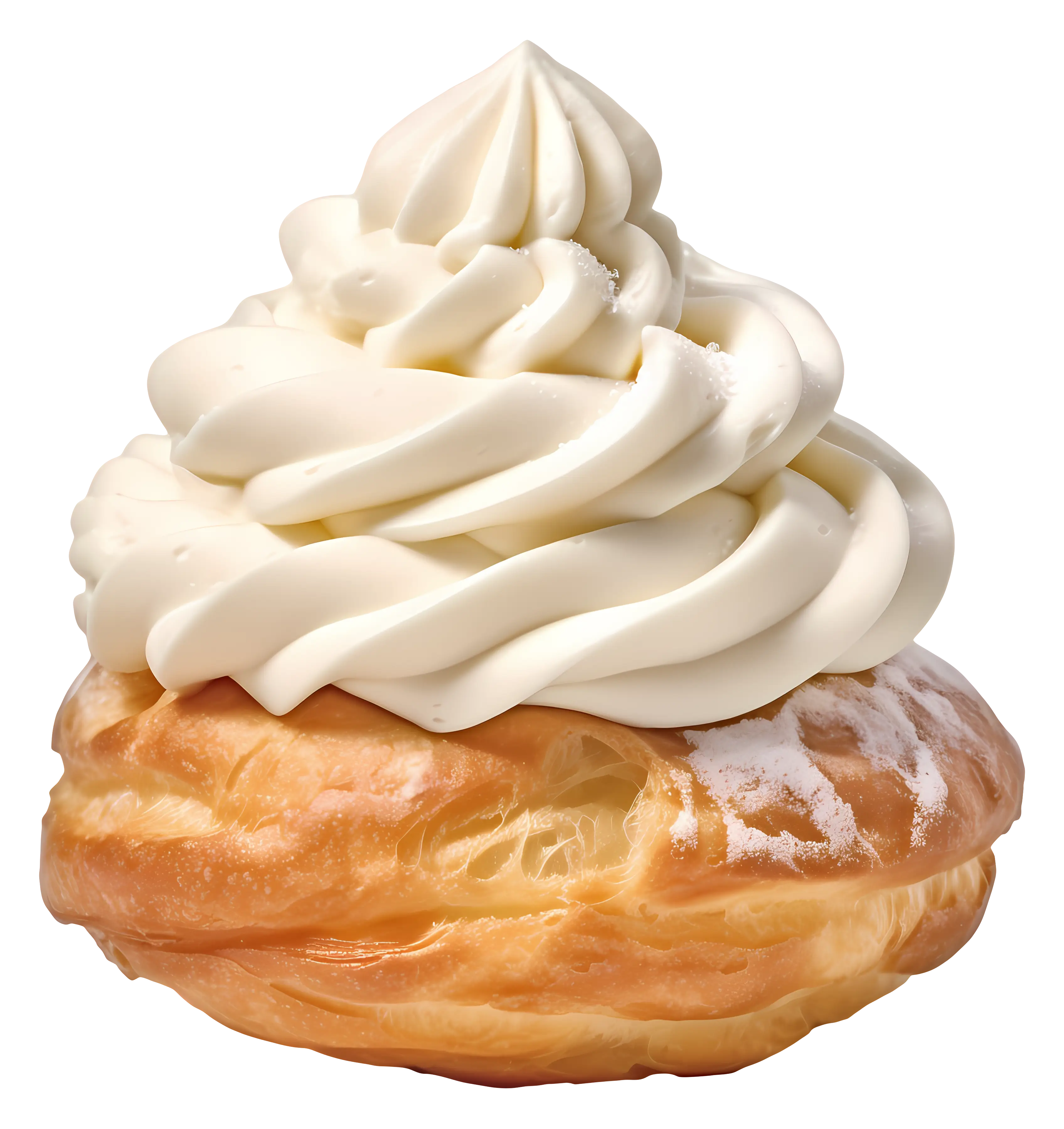 Cream Puff with Whipped Cream