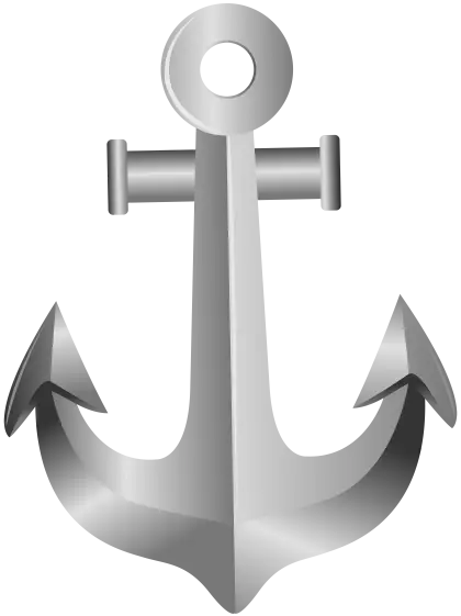 Silver Anchor Icon