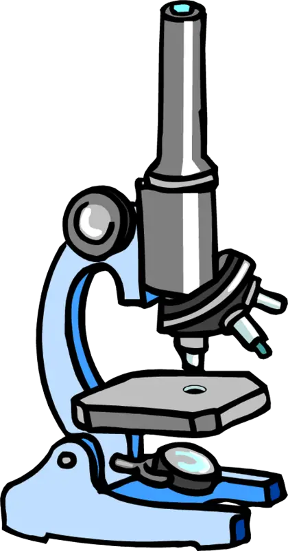 Microscope Illustration for Science
