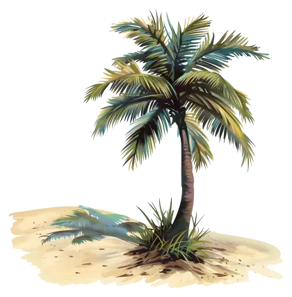 Tropical Palm Tree
