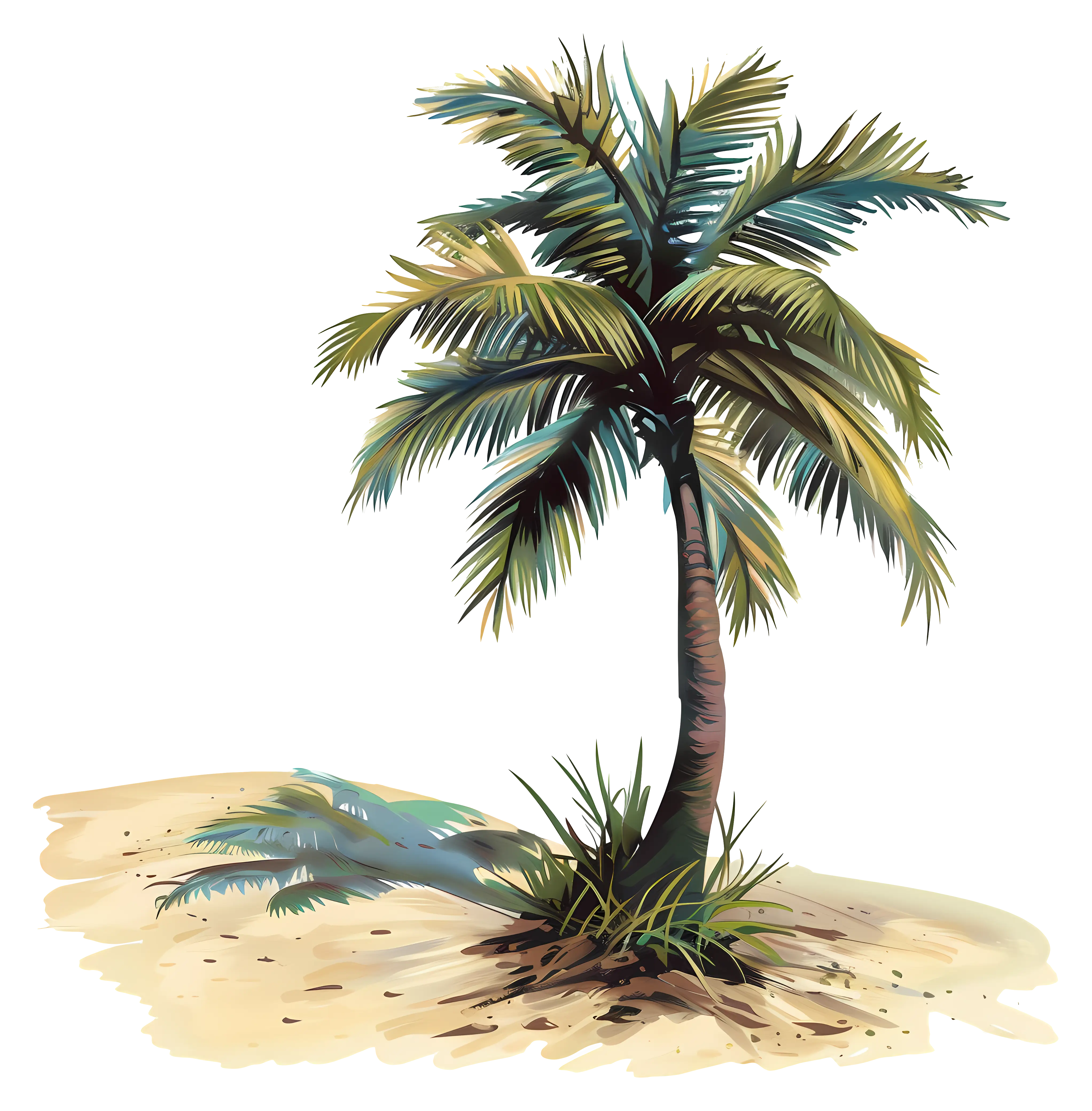 Tropical Palm Tree