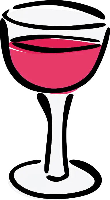 Wine Glass with Red Wine