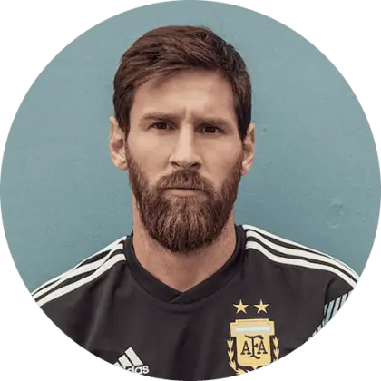 Bearded Person in Jersey
